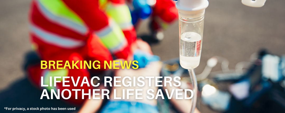 NJ First Aid Rescue Saves Woman from Choking with LifeVac – LifeVac Europe