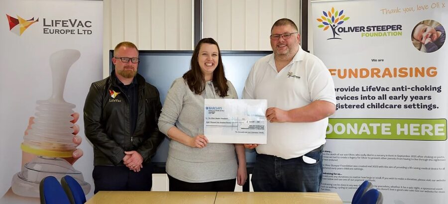 East Kent Freemasons Donate 100 LifeVac Devices
