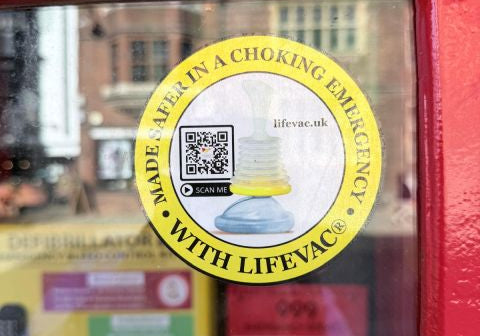 Guildford Emergency Mini Hub has now included a LifeVac Travel Kit