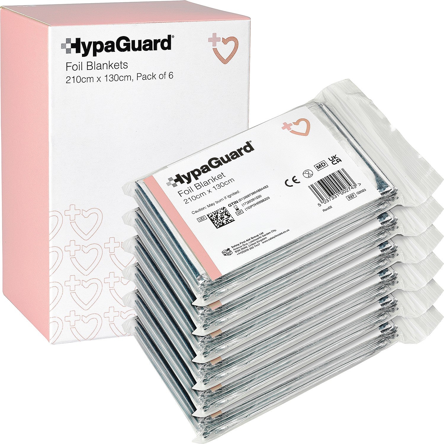 HypaGuard Foil Blanket - Pack of 6