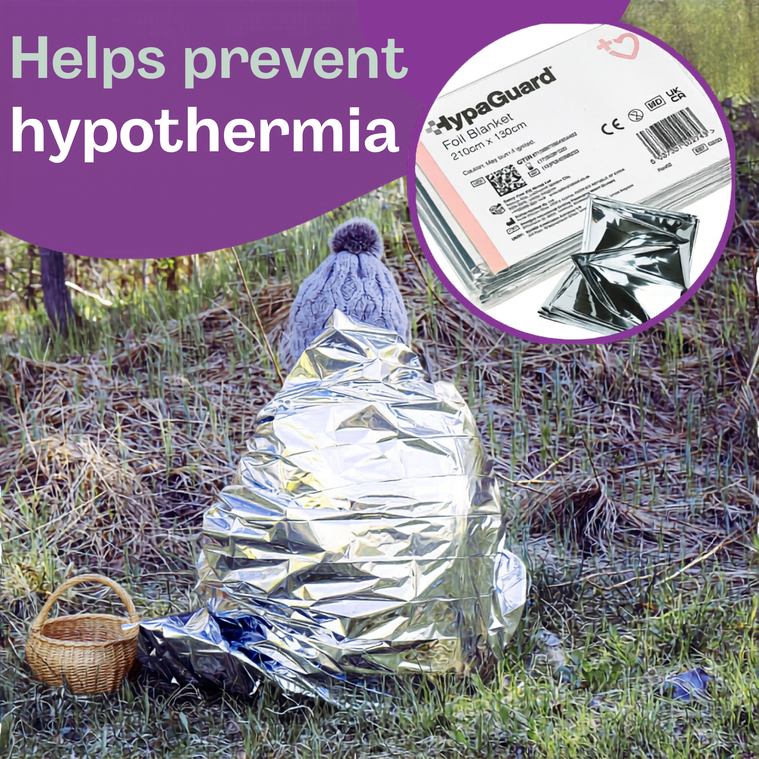 HypaGuard Foil Blanket - Pack of 6