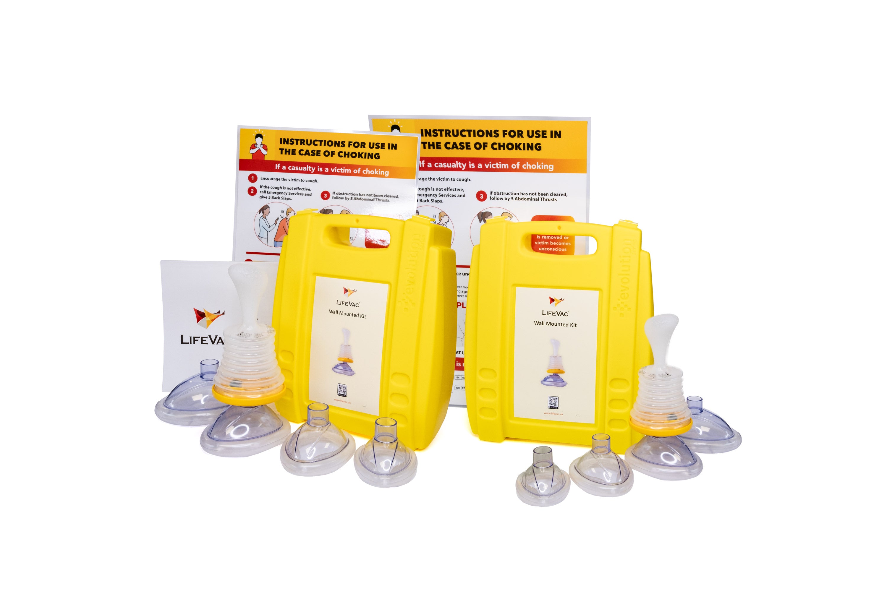 LifeVac® Wall Mounted Duo Bundle