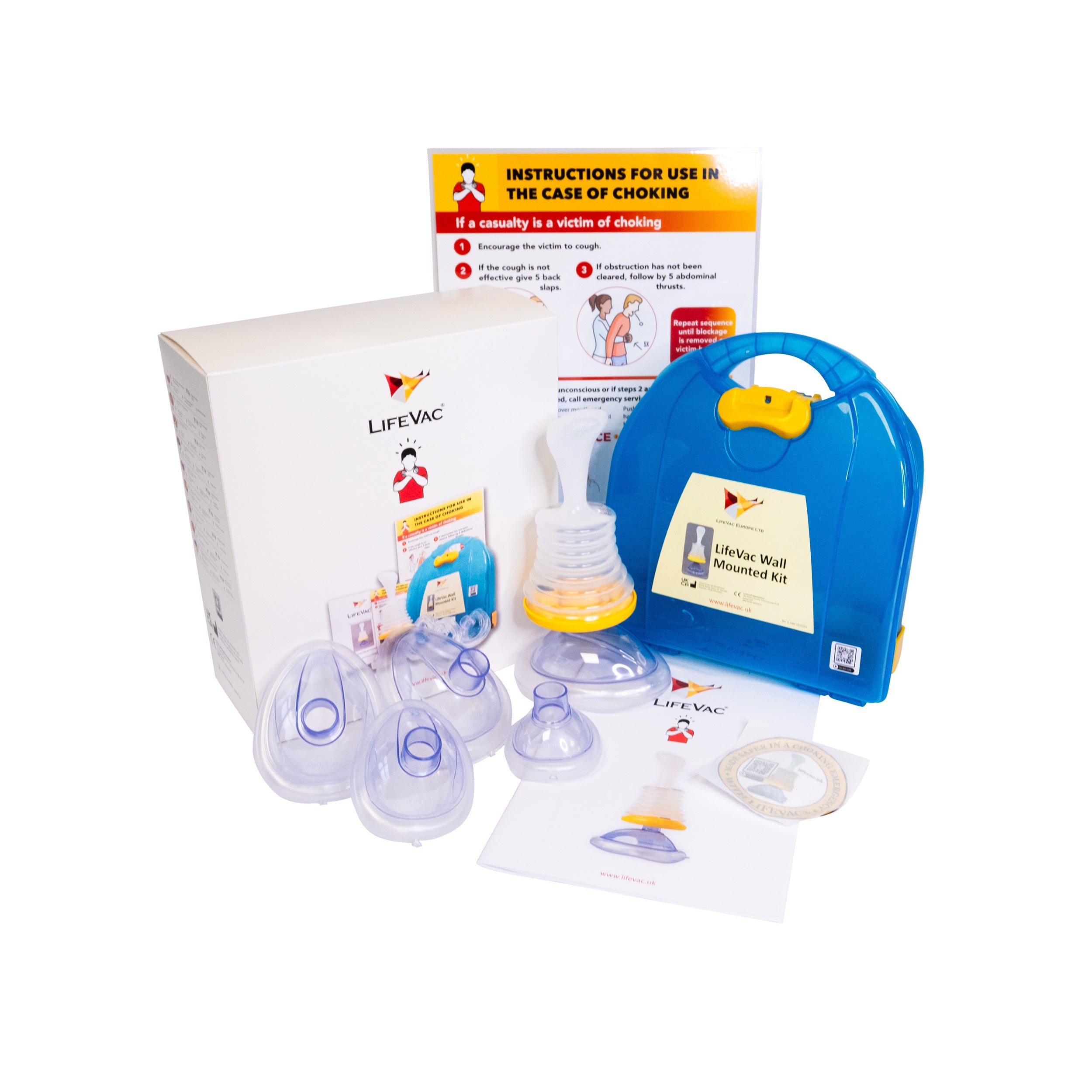 LifeVac® Wall Mounted Kit – Anti Choking Device for Homes