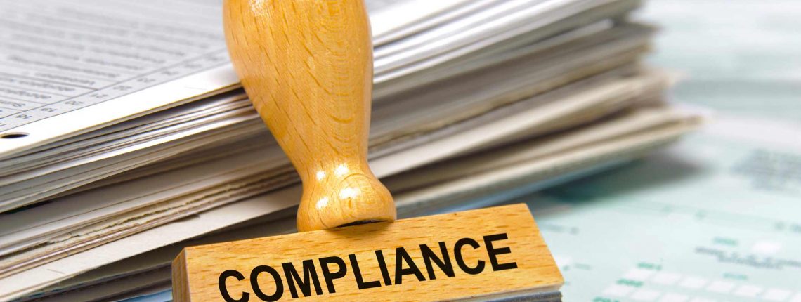 Medical Compliance Regulations stamp of authority
