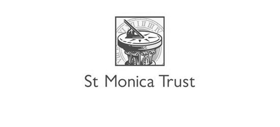 st monica trust logo