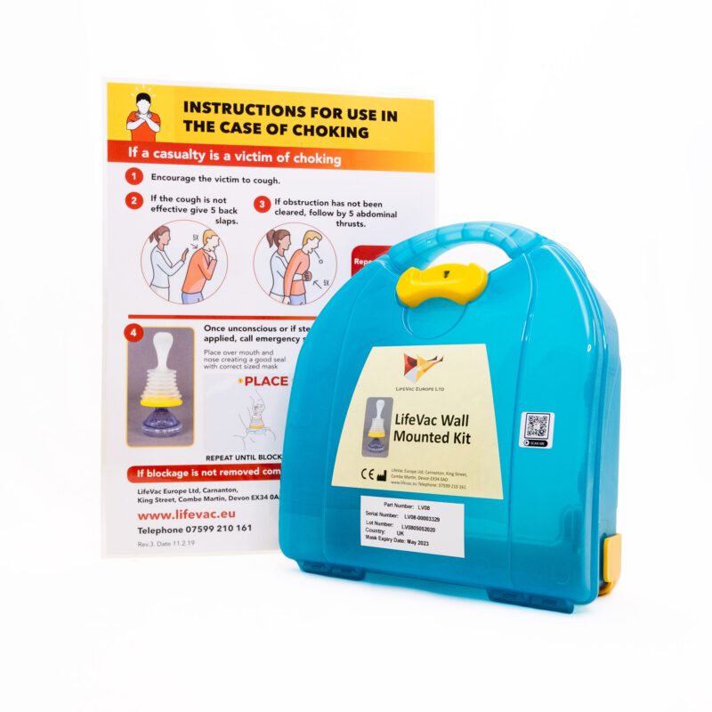 LifeVac Wall Mounted Kit to prevent choking