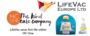 LifeVac saves first life within HC-One – The UK’s largest care home provider