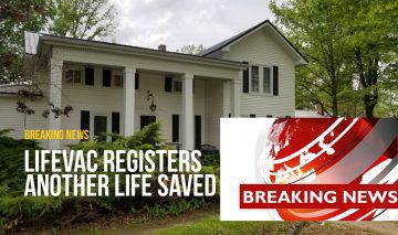 LifeVac proudly announces another life saved in a choking emergency