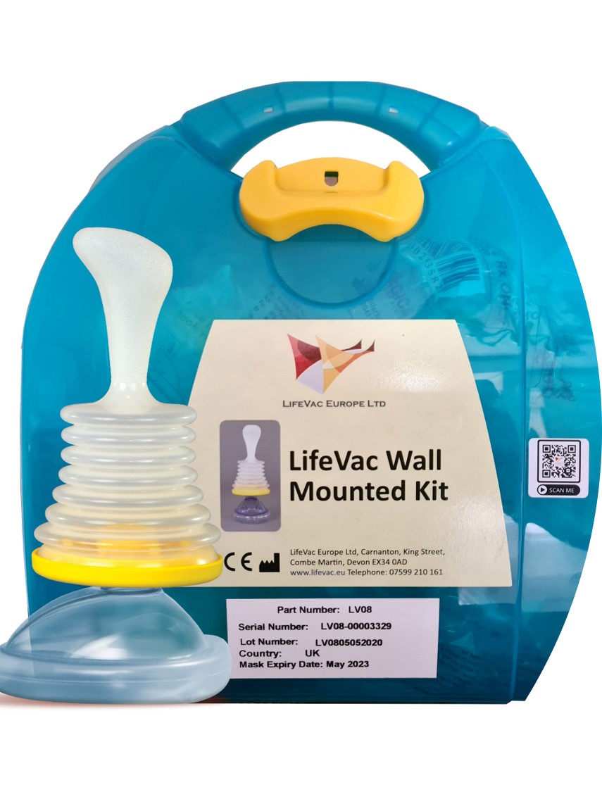 LifeVac wall mounted kit