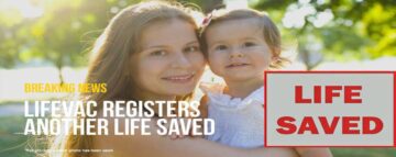 2-jähriges Mädchen mit LifeVac . vor dem Ersticken gerettet