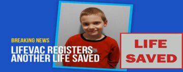 LifeVac salva un bambino di 6 anni dal soffocamento