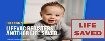 LifeVac rettet ein weiteres Leben