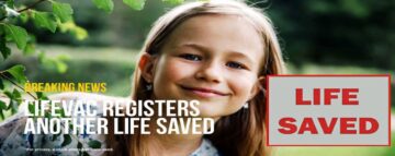 Un enfant de 8 ans sauvé avec LifeVac