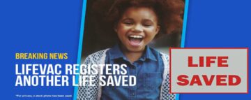 LifeVac rettet Mädchen, das an einem Stück Wurst erstickt