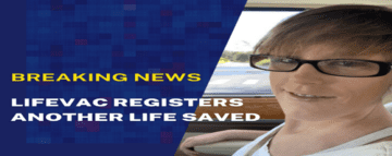 LifeVac rettet Frau im Rollstuhl vor dem Ersticken