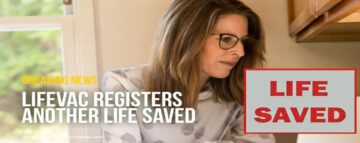LifeVac salva 57 anni in emergenza soffocamento