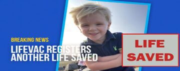 Bambino di 4 anni salvato con LifeVac