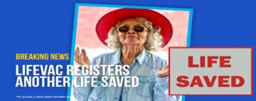 Il caregiver usa LifeVac per salvare 86 anni dal soffocamento