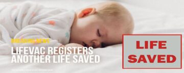 LifeVac wird verwendet, um ein 10 Monate altes Mädchen zu retten