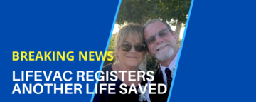Frau mit COPD und Asthma erstickt und wird mit LifeVac-Gerät gerettet