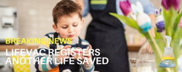 3-Jähriger hat Krampfanfälle und Erstickungsanfälle und wird mit LifeVac gerettet