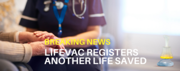 LifeVac aide à sauver un autre LifeVac dans une maison de retraite au Royaume-Uni