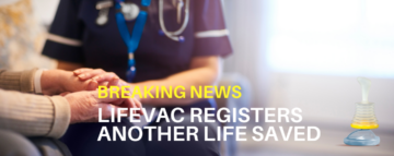 LifeVac hilft, einen weiteren LifeVac in einem britischen Pflegeheim zu retten