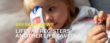 La bambina di 2 anni soffoca per il vomito e viene salvata con LifeVac