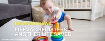Il bambino di 9 mesi soffoca sul velcro e viene salvato con LifeVac