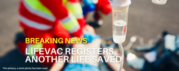 New Jersey First Aid Rescue rettet Frau mit LifeVac vor dem Ersticken