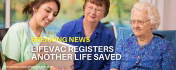 LifeVac® salva un’altra vita in una casa di cura del Regno Unito in un’emergenza di soffocamento