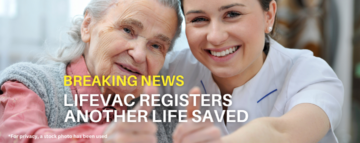 LifeVac® salva un’altra vita dal soffocamento in una casa di cura del Regno Unito