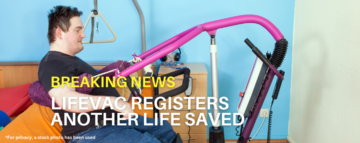 LifeVac® Saves 32-Year-Old Man With Cerebral Palsy in a UK Care Home